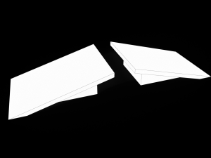 Lowpoly Skatepark Modules 3D Model
