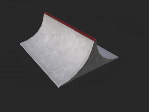 Lowpoly Skatepark Modules 3D Model