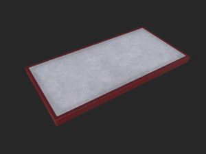 Lowpoly Skatepark Modules 3D Model