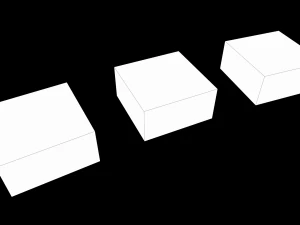 Lowpoly Skatepark Modules 3D Model