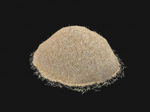 Lowpoly Hay Pile with LOD 3D Model