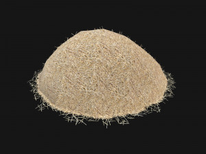 Lowpoly Hay Pile with LOD 3D Model