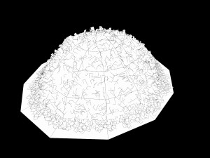 Lowpoly Hay Pile with LOD 3D Model