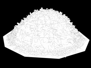Lowpoly Hay Pile with LOD 3D Model