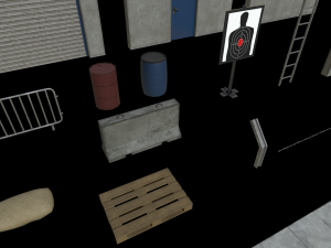 Lowpoly FPS Modular Map Kit 3D Model