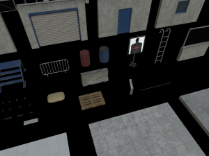 Lowpoly FPS Modular Map Kit 3D Model