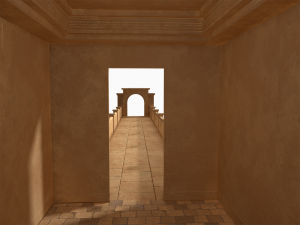 Lowpoly Ancient Temples Collection With Interior Model 3D