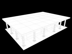 Lowpoly Ancient Temples Collection With Interior Model 3D