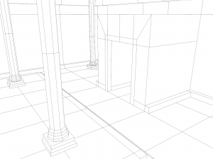 Lowpoly Ancient Temples Collection With Interior Model 3D