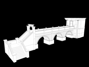 Lowpoly Ancient Temples Collection With Interior Model 3D