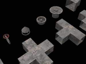 Lowpoly Modular Vents and Ducts Modelo 3D