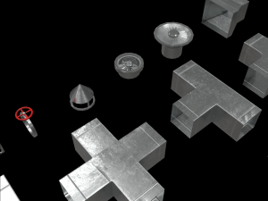 Lowpoly Modular Vents and Ducts Modelo 3D