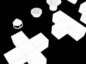 Lowpoly Modular Vents and Ducts Modelo 3D