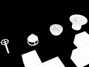 Lowpoly Modular Vents and Ducts Modelo 3D