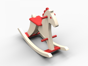 Rocking Horse 3D-Modell