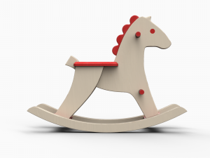 Rocking Horse 3D-Modell