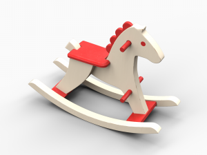 Rocking Horse 3D-Modell