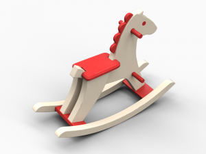 Rocking Horse 3D-Modell
