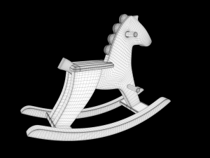 Rocking Horse 3D-Modell
