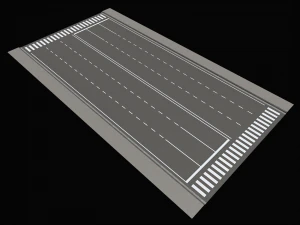 City Streets Construction Kit 3D Model