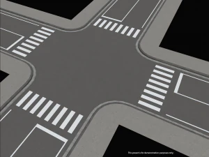 City Streets Construction Kit 3D Model