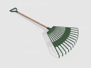 Garden Tools Collection 3D Model