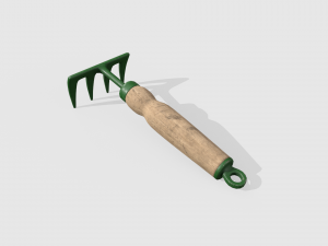 Garden Tools Collection 3D Model