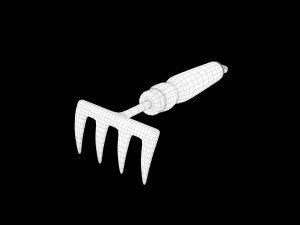 Garden Tools Collection 3D Model