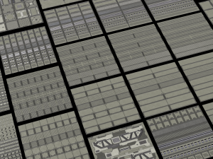 Scifi Hard Surface Trim Sheet Collection CG Textures
