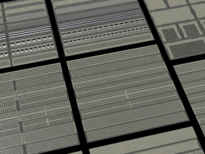 Scifi Hard Surface Trim Sheet Collection CG 纹理