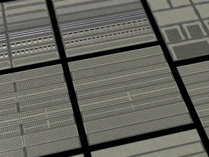 Scifi Hard Surface Trim Sheet Collection CG Textures