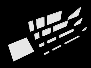 Lowpoly Modular Skatepark 3D Модель