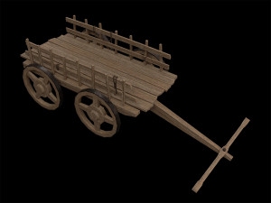 Lowpoly Ancient Camp Construction Kit Model 3D