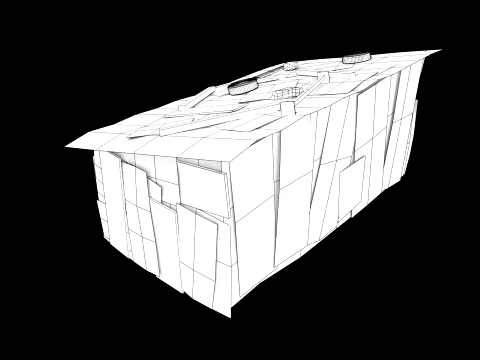 Lowpoly Shacks Collection 3D Model