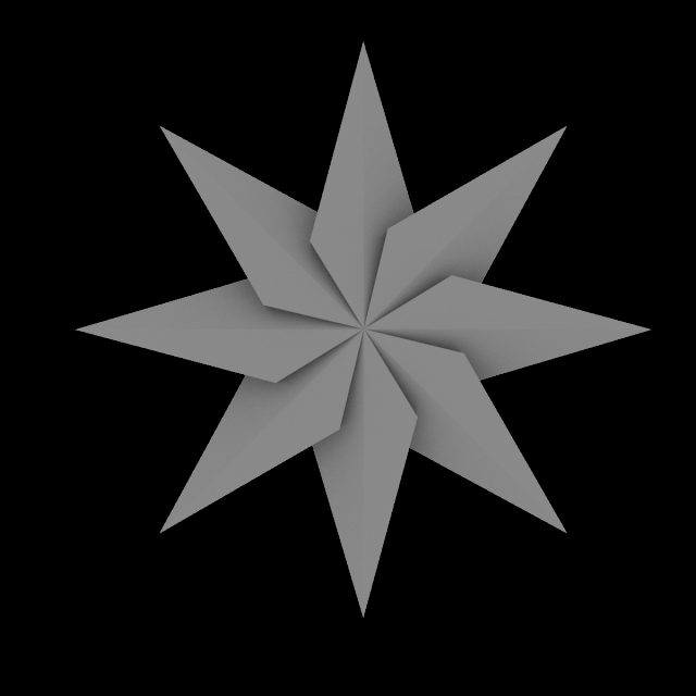 star 3D Модель .c4d .max .obj .3ds .fbx .stl .blend 