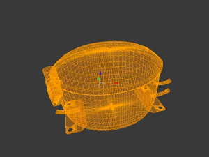 refrigeration compressor 3D Model