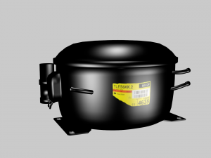 refrigeration compressor 3D Model