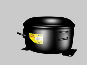 refrigeration compressor Modello 3D