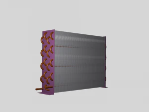 heat exchanger 3D Model
