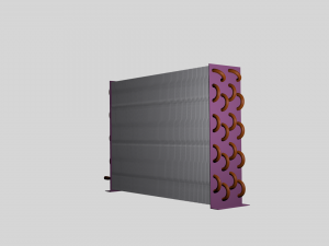 heat exchanger Modello 3D