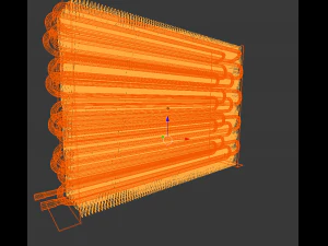 heat exchanger 3D Model