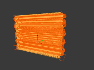 heat exchanger 3D Model