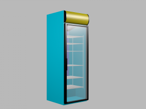 commercial refrigerator 3D Model