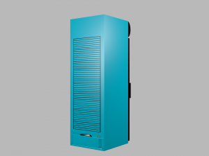 commercial refrigerator 3D Model
