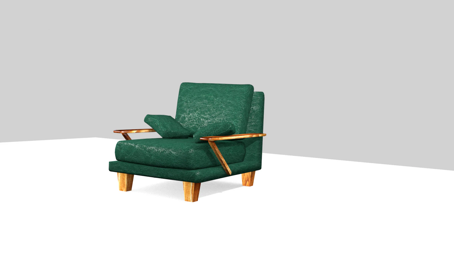 fotel Model 3D .c4d .max .obj .3ds .fbx .stl .blend 
