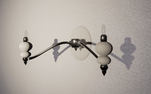 sconce 3D Модель .c4d .max .obj .3ds .fbx .stl .blend 