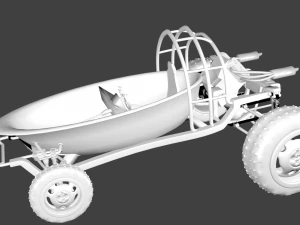kąpiel w w&oacute;zku Model 3D