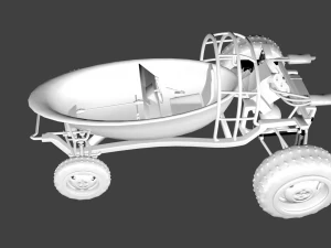 kąpiel w w&oacute;zku Model 3D