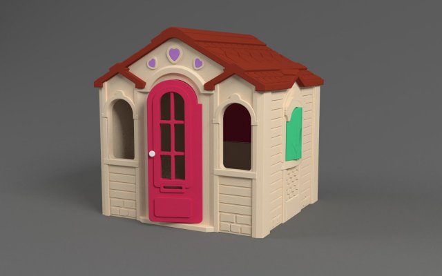 heart house 3Dモデル .c4d .max .obj .3ds .fbx .stl .blend 