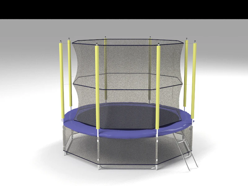 trampoline 3D Model .c4d .max .obj .3ds .fbx .stl .blend 